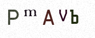 Visual Bestätigung Security Code