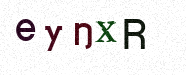 Visual Bestätigung Security Code